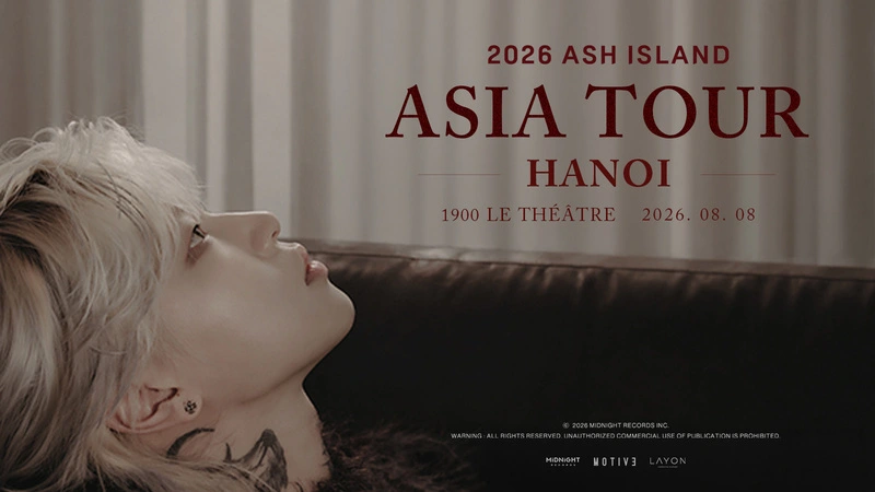2026 ASH ISLAND Asia Tour Hanoi