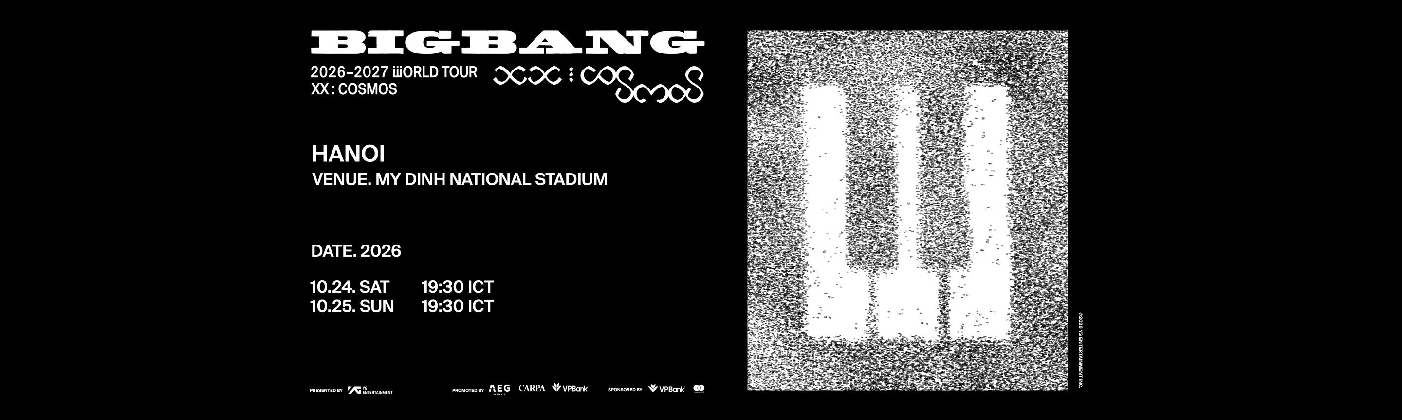 BIGBANG 2026-2027 WORLD TOUR < XX : COSMOS > IN HANOI